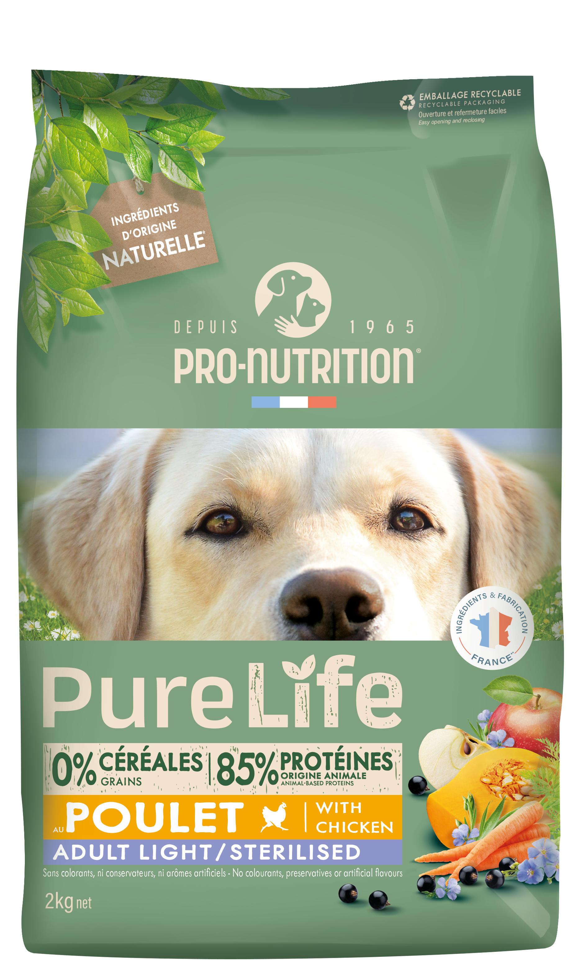 PURE LIFE ADULT LIGHT/STERILISED