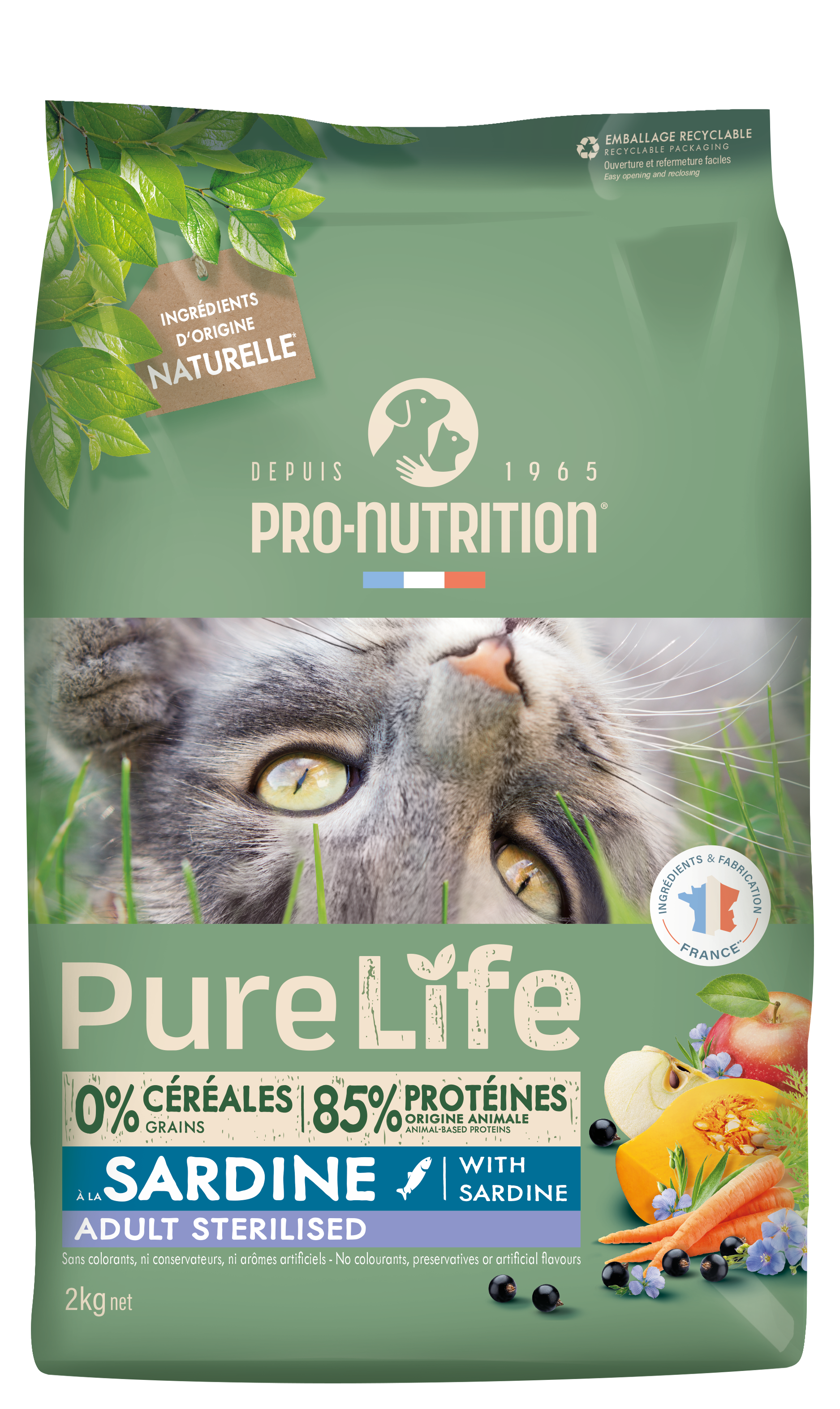 Pure Life Sterilized With Sardine