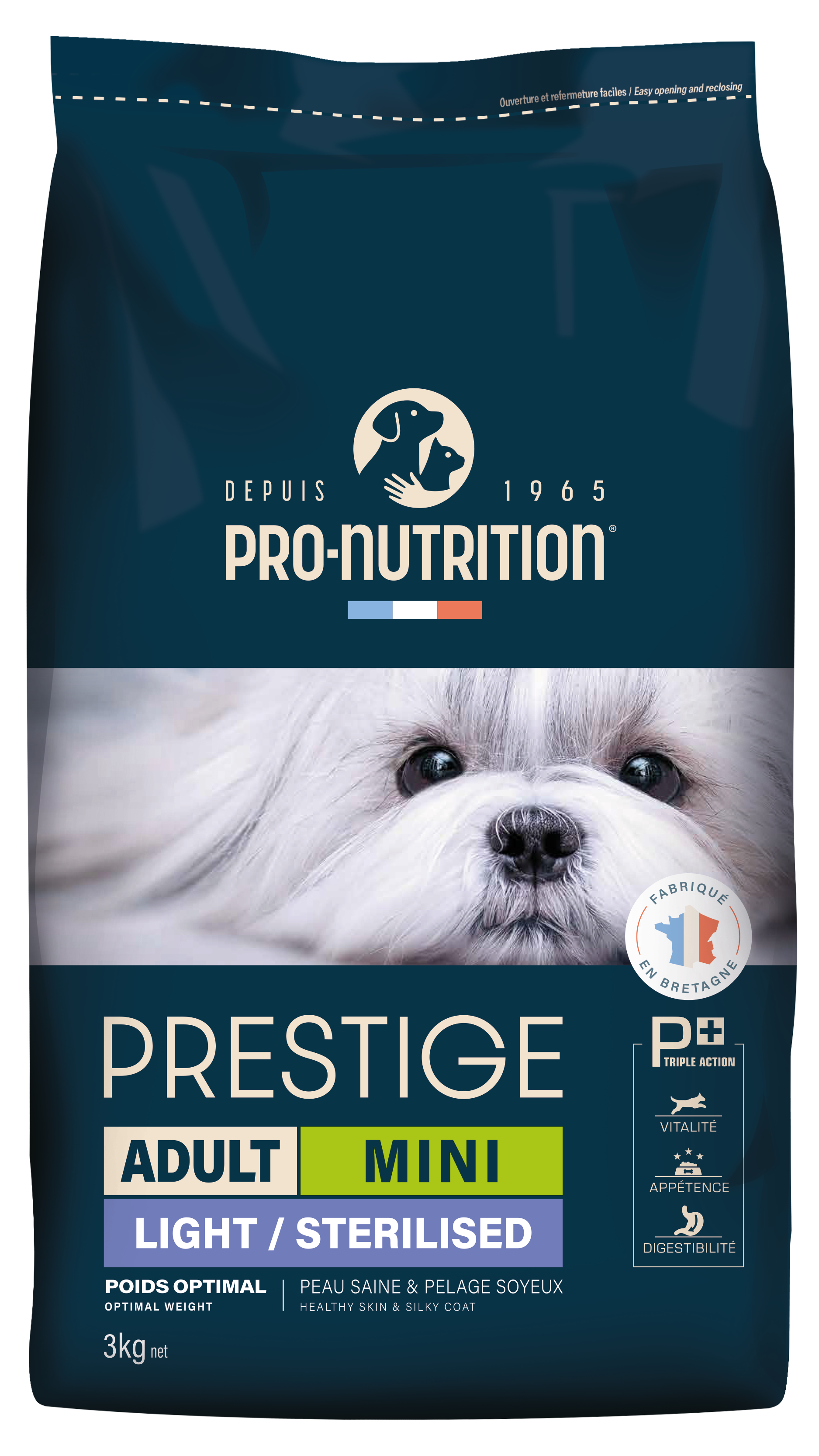 Сухой корм для собак NEW Prestige Adult Mini Light/Sterilized (3кг)
