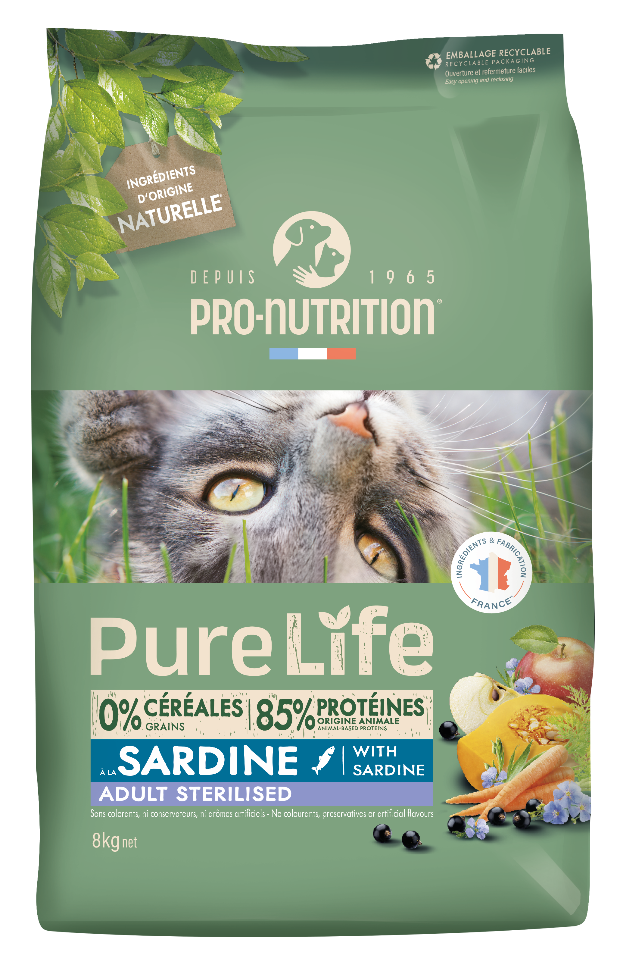 Pure Life Sterilized With Sardine